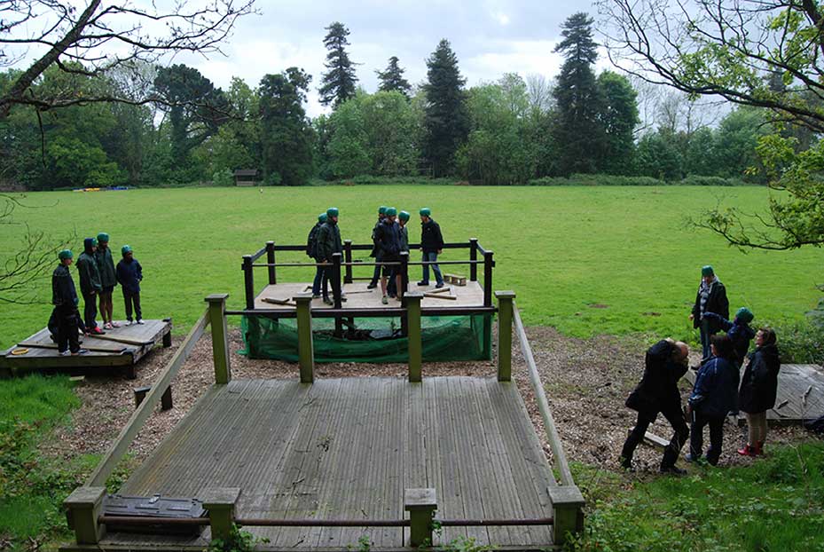 An example of extraordinary events team building tasks
